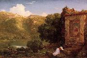 Thomas Cole II Penseroso painting